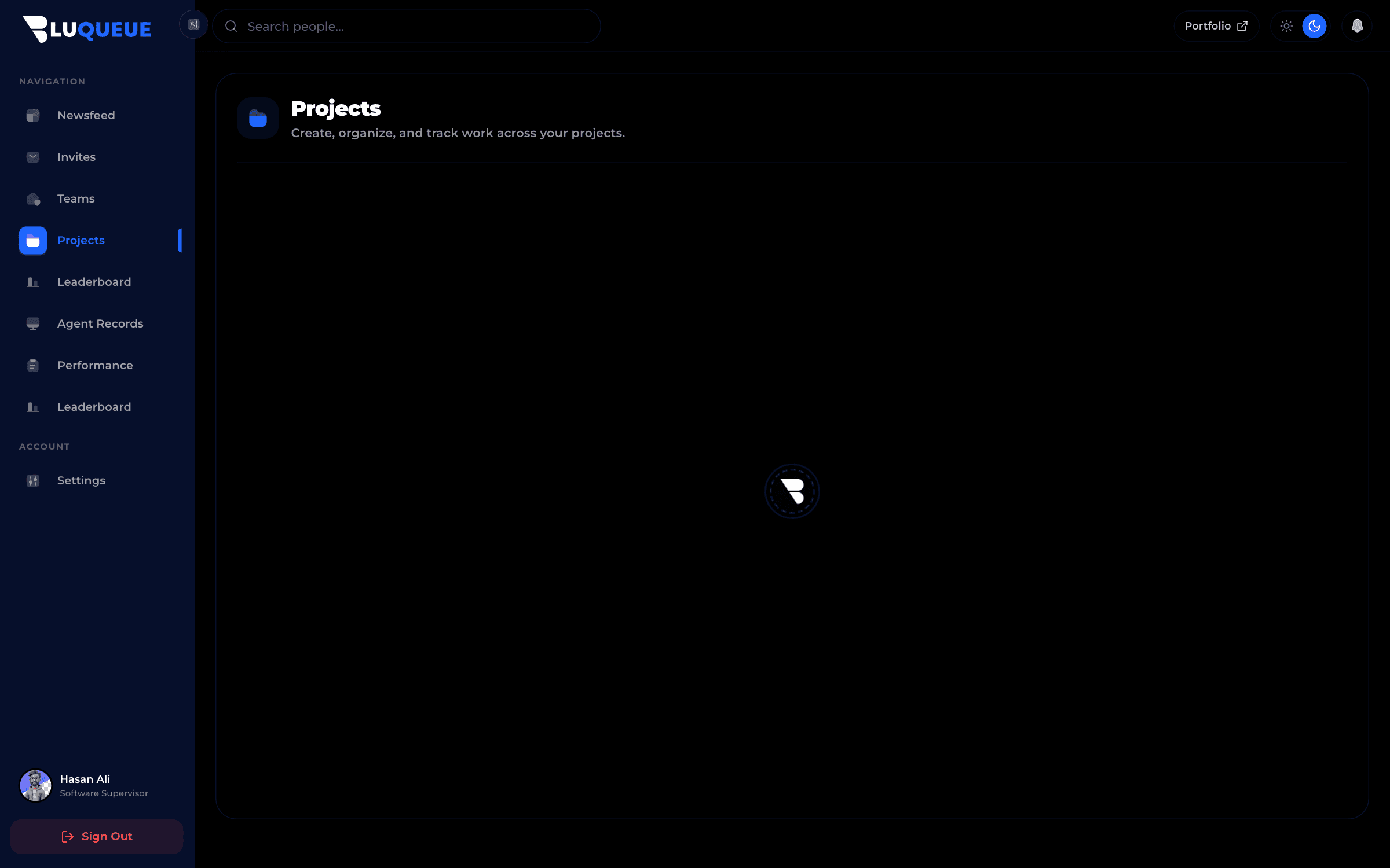 Projects oversight